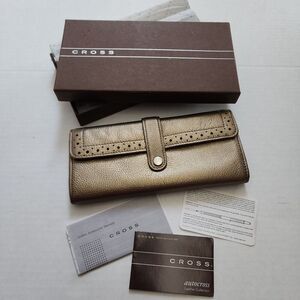 Cross Autocross Women's Money Wallet Collection Accordion Fold Over Wallet
